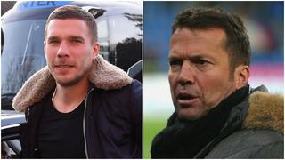 Lukas Podolski respondió en Twitter a Matthaus por criticas