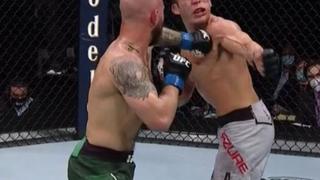 UFC Fight Night: ¡Segundo nocaut! Brian Kelleher y el terrible K.O a Hunter Azure en evento de MMA | VIDEO