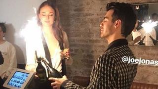 Joe Jonas y Sophie Turner: imágenes inéditas de su fiesta de compromiso