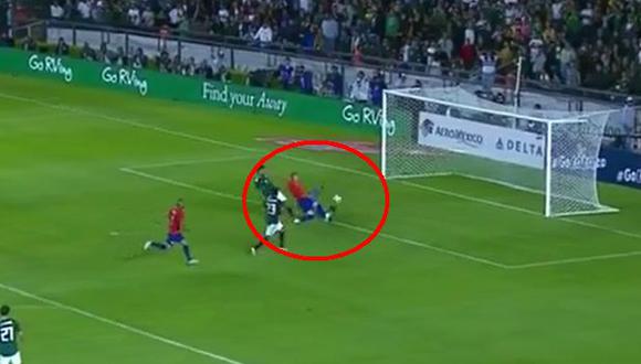 México vs. Chile: Castillo marcó el 1-0 por amistoso FIFA en La Corregidora | VIDEO. (Foto: Captura de video)