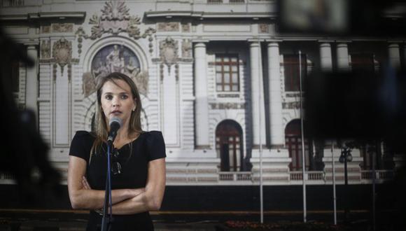 A Luciana León se le investiga de manera preliminar por los delitos de tráfico de influencias agravado y cohecho pasivo propio por sus presuntos nexos con la organización criminal “Los Intocables Ediles”. (Foto: GEC)