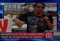 Callao: matan a vigilante que evitó pintas a favor de Alan García
