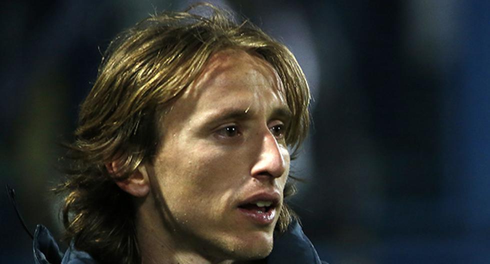 Luka Modric fue escupido por dos hinchas del Real Madrid. (Foto: Getty Images)
