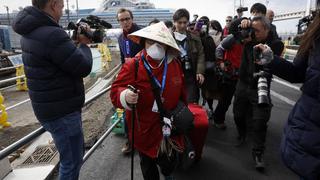 Así fue el desembarco de pasajeros del crucero Diamond Princess en Japón | FOTOS Y VIDEO