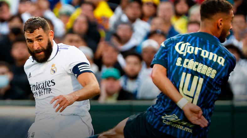 Con Pedro Aquino: América empató 2-2 ante Real Madrid en San Francisco