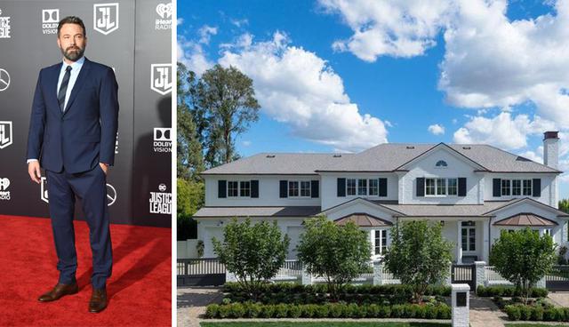 Tras su divorcio de Jennifer Garner, el actor Ben Affelck decidió comprar esta mansión californiana, valorizada en US$ 20 millones. (Foto: The MLS)