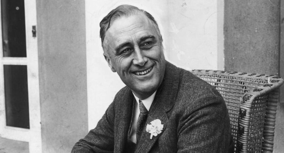 Un día como hoy, pero en 1945, murió Franklin D. Roosevelt, cuatro veces presidente de Estados Unidos. (Foto: Getty Images)