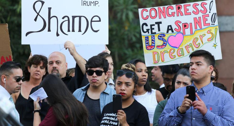 Donald Trump suspendió programa que evita deportación de 800.000 ‘dreamers’ y dio plazo de seis meses para solución. (Foto: EFE)