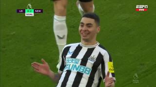 El golazo de Miguel Almirón en la victoria de Newcastle vs. Leicester en el Boxing Day | VIDEO