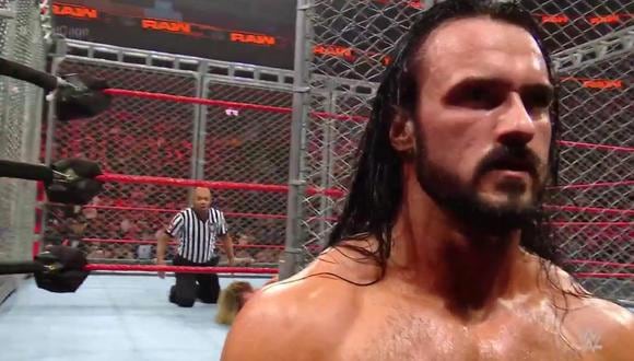 Drew McIntyre venció a Dolph Ziggler en lucha en Steel Cage | Foto: WWE
