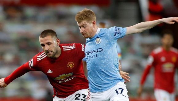 Manchester United vs Manchester City se enfrentaron por la fecha 12 de la Premier League (Foto: @ManCity)