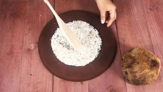 Cuarentena útil: ¿Cómo hacer harina de coco en casa?