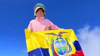 Dayra Iza, la niña alpinista de 10 años que murió tras caer por la grieta de un volcán