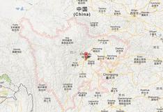 China: Terremoto de 7 grados golpea región de Sichuan y deja al menos cinco muertos