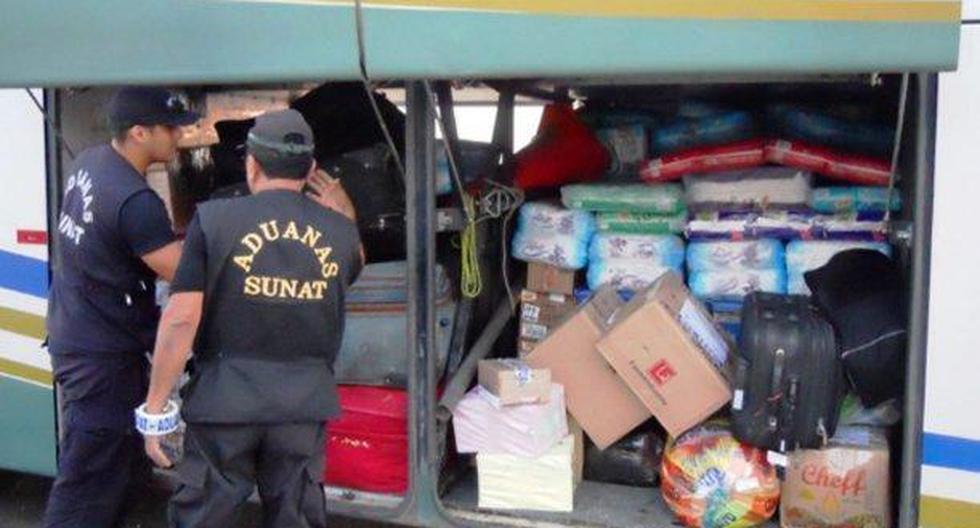Más de un millón de soles en mercadería de contrabando incautó en lo que va de este año el Comando Regional de Lucha contra los Delitos Aduaneros y la Piratería de Lambayeque. (Foto: Andina)