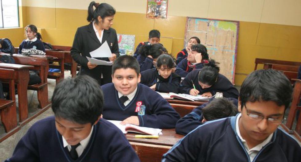 Estudiantes peruanos mejoraron en posiciones en la prueba PISA. (Foto: Andina)