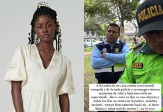 Lince: Modelo dominicana denuncia presunta discriminación por parte de la PNP