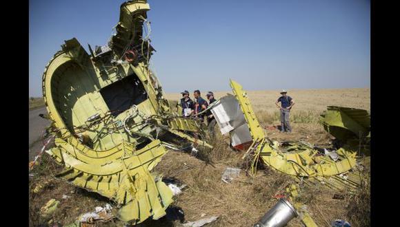 Rusia acusa a Ucrania de falsear imágenes del avión MH17