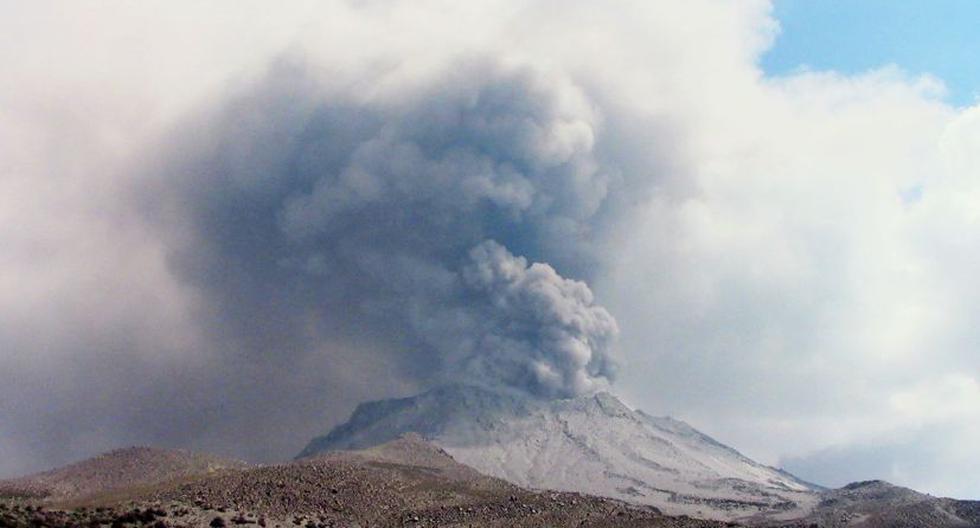 Volcán Ubinas. (Foto: Ingemmet)