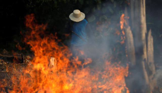 El incendio en la Amazonía genera preocupación mundial. (Foto: Reuters)