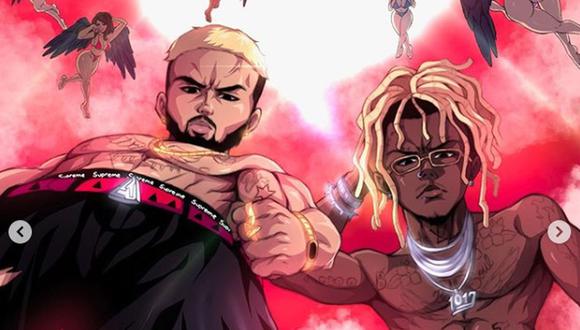 Young Thug y Chris Brown se juntan para lanzar la mixtape ‘Slime & B’. (Instagram).