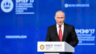 Putin: No juzgo a Trump por su salida del Acuerdo de París