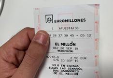 Lotería Euromillones: comprobar resultados, jugadas y sorteo del 15 de octubre
