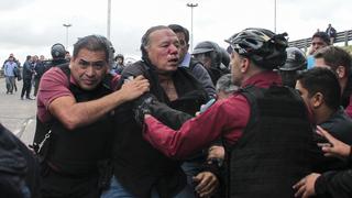 Argentina: ministro Sergio Berni fue agredido por conductores de autobuses | VIDEO 
