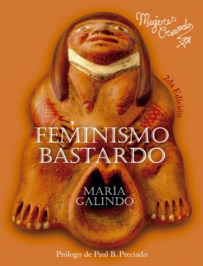 Portada de "Feminismo bastardo" (Isole, 2022), libro de María Galindo.