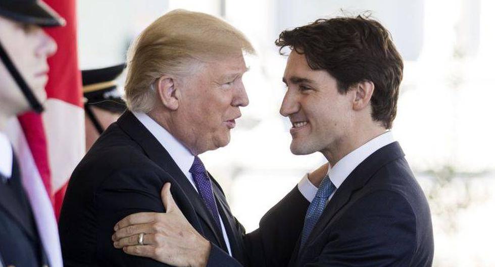 Trump y Trudeau conversaron sobre tensiones comerciales entre EEUU y Canad&aacute;