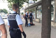 Alemania: detienen a sujeto que mató a una mujer con un machete