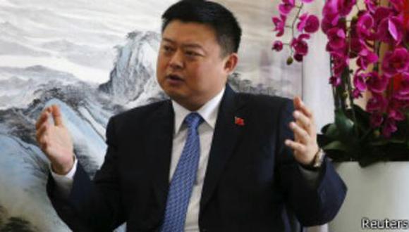 Wang Jing es director y CEO de Xinwei Telecom Enterprise Groups y de HKND. (BBC)