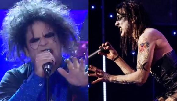 Imitadores de Marilyn Manson y Robert Smith se enfrentaron en "Yo Soy". (Foto: Captura Latina)