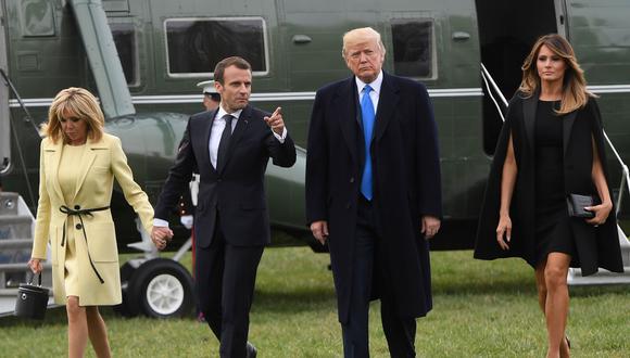 Es la primera vez que Trump saca la alfombra roja para recibir a un aliado extranjero desde que llegó al poder hace 15 meses: es el único presidente estadounidense en décadas que no acogió ninguna visita de Estado en su primer año en el poder. (AFP)