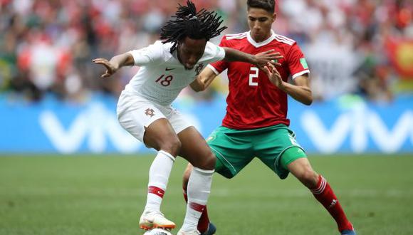 El jugador disputó el partido entre Portugal y Maruecos en Rusia 2018. (Foto: Reuters)