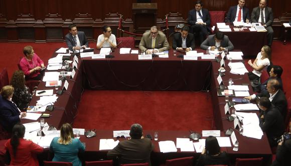Diversos miembros de la Comisión Permanente se pronunciaron por informe del magistrado Carlos Ramos que declara infundada la demanda competencial contra la disolución del Congreso. (Foto: GEC)