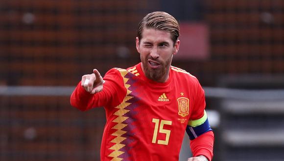Sergio Ramos se convirtió en el jugador con más triunfos con una selección. | Foto: Reuters