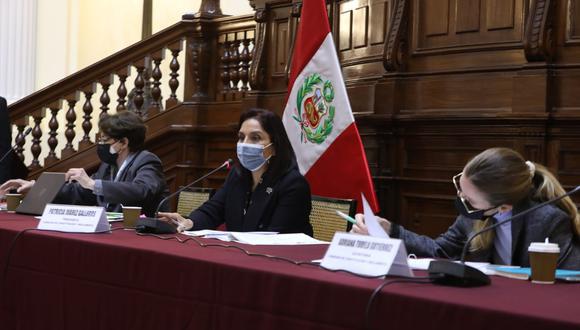 La presidenta de la Comisión de Constitución, Patricia Juárez, detalló que la norma va a ser materia de un nuevo dictamen que tendrá que agendada en el Pleno. (Foto: Congreso)