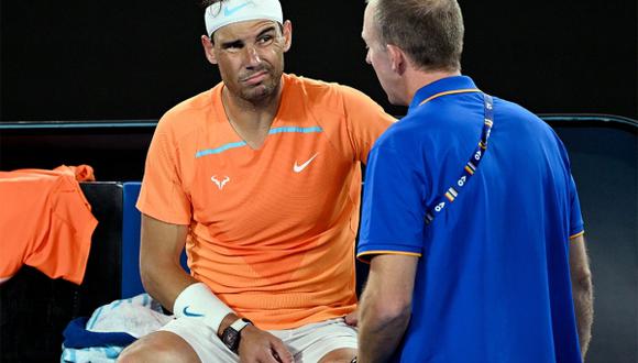 Australian Open 2023: Te contamos cómo fue la lesión de Rafael Nadal en el primer Grand Slam del año, cuál fue el diagnóstico, y cuánto tiempo durará su periodo de recuperación. (Foto: Getty Images)