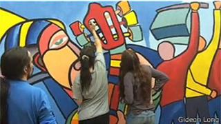 Los muralistas chilenos que desafiaron a Pinochet
