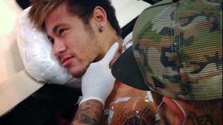 Neymar se hizo un nuevo tatuaje ahora en homenaje a su hermana
