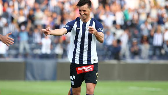 Alianza Lima venció 2-1 a Sport Huancayo con goles de Christian Adrianzen y Mauricio Affonso | Foto: Jesús Saucedo