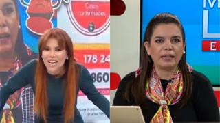 Magaly Medina sobre blooper de Milagros Leiva: “Tu cabeza está complicada” | VIDEO