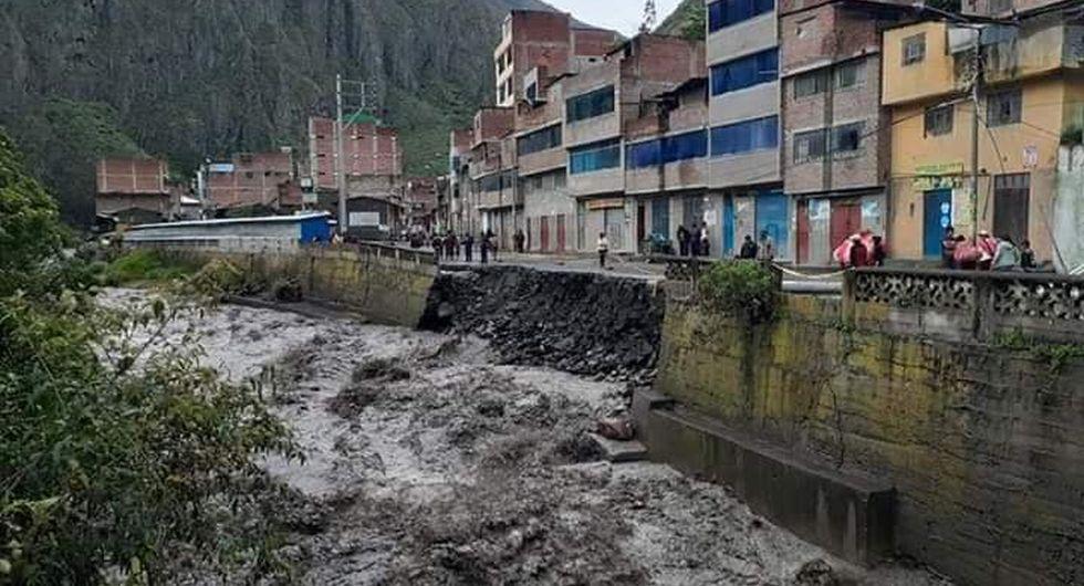 Fuertes lluvias causaron daños en viviendas e infraestructura en Sandia, Puno. (Cortesía: Municipalidad)