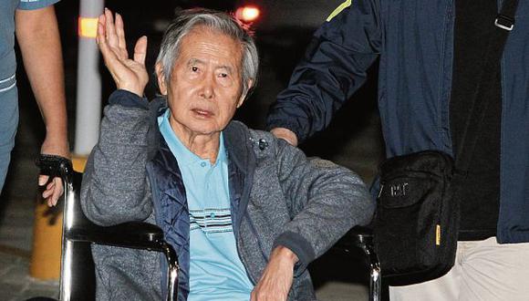 Fujimori fue indultado por Kuczynski en diciembre del año pasado. (Foto: Reuters)