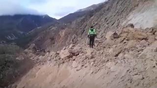 Huancavelica: tres muertos en accidente ocurrido tras deslizamiento de tierra en Pucapampa