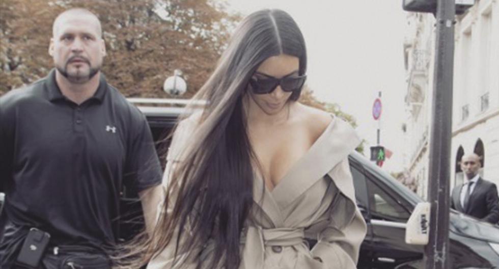 Critican ausencia del guardaespaldas de Kim Kardashian. (Foto: Instagram)