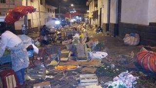 Cusco: fiestas de fin de año generaron más de 300 toneladas de basura