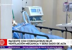 Coronavirus en Perú: paciente recuperado del COVID-19 dejó ventilación mecánica