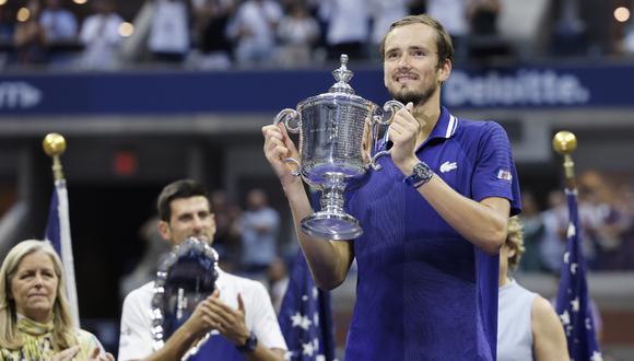 Daniil Medvedev ganó el primer Grand Slam de su carrera| Foto: EFE
